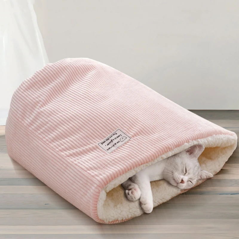 cama saco de dormir para gatos e cães