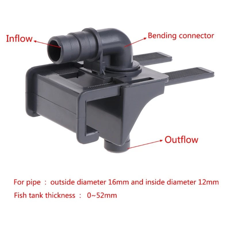 Suporte de Mangueira para Aquário de Acrílico para Tubos de 16 mm - Imagem 5