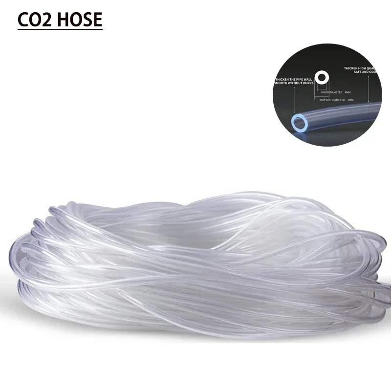 Tubo para CO2 de Aquário Plantado DIY 2m Transparente de 6mm - Imagem 6