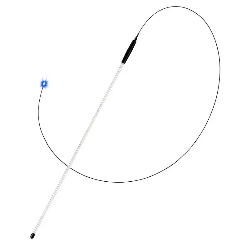 Varinha Laser para Gatos em PVC 147,8 cm para Brincadeira Interativa - Imagem 2