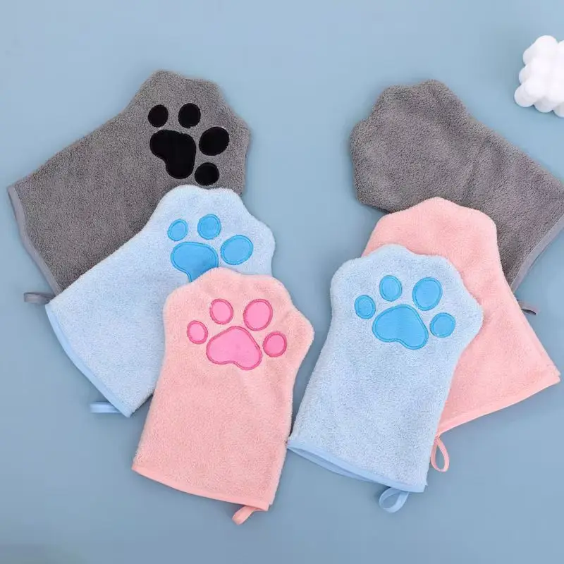 Luva de Microfibra para Cães P, M e G com Secagem Rápida Dupla Face - Imagem 2