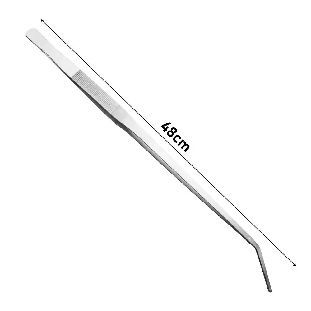 Pinça Reta para Aquário de Aço Inoxidável 48 cm para Manutenção - Imagem 6