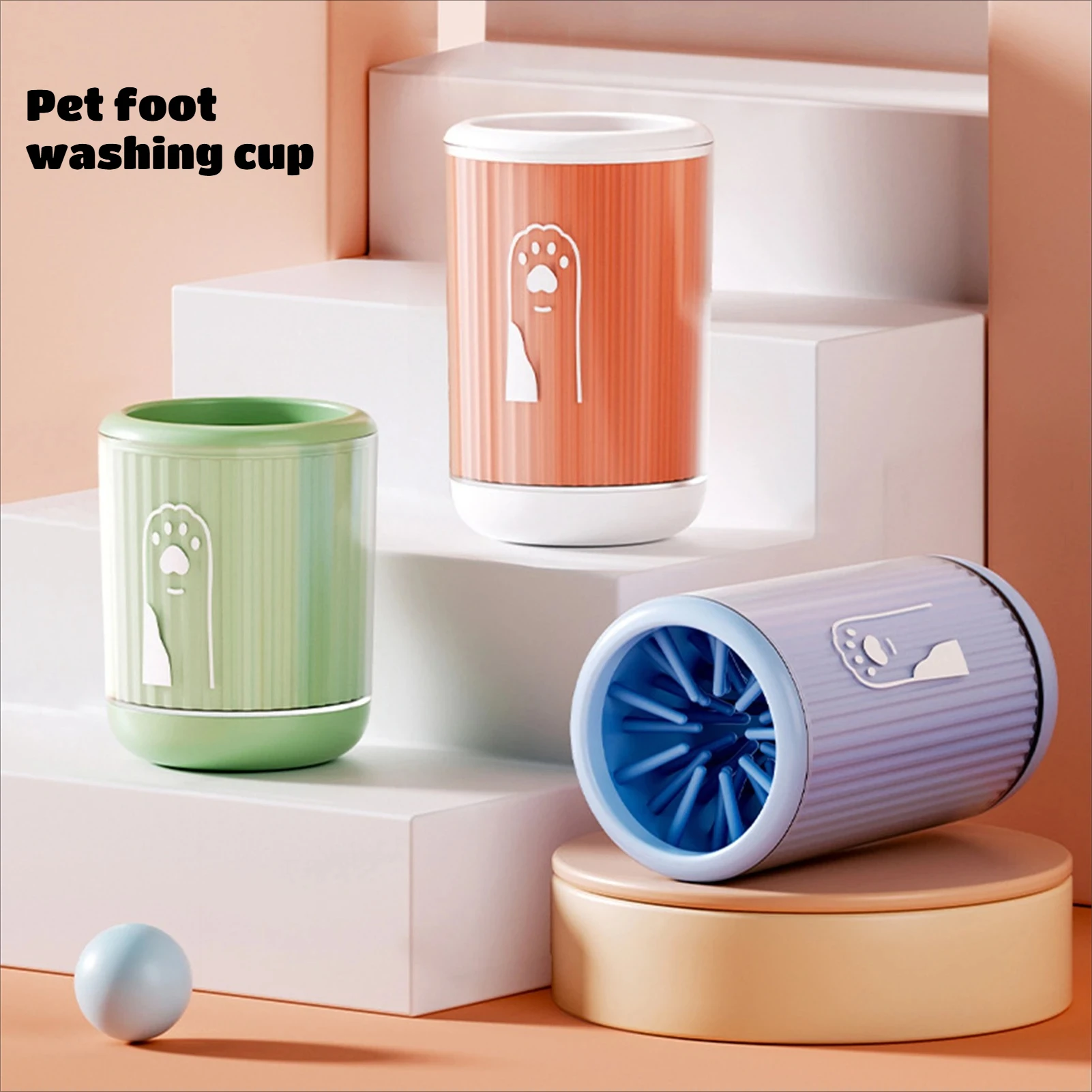 copo lavador de patas para cães e gatos