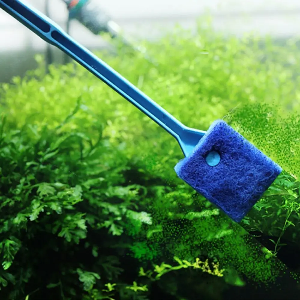 Escova de Limpeza para Aquário de Plástico com Esponja 40 cm - Imagem 3
