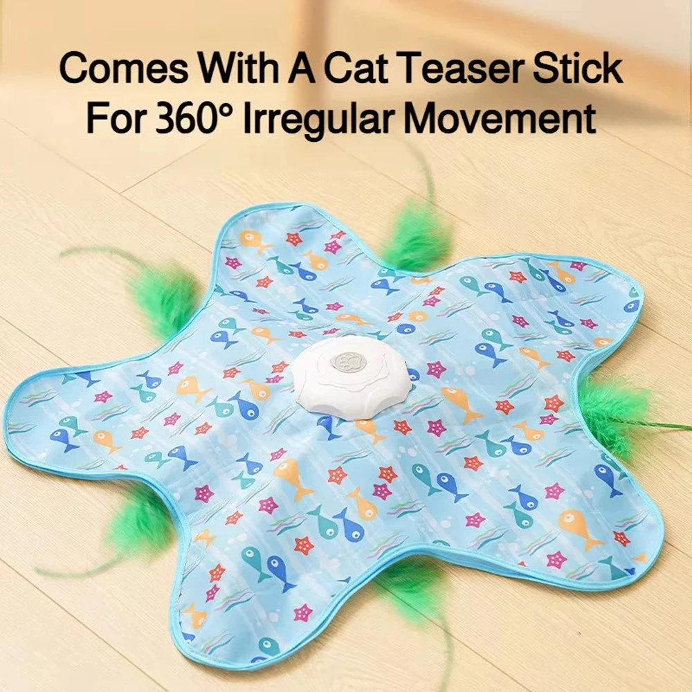 brinquedo interativo para gatos com rato
