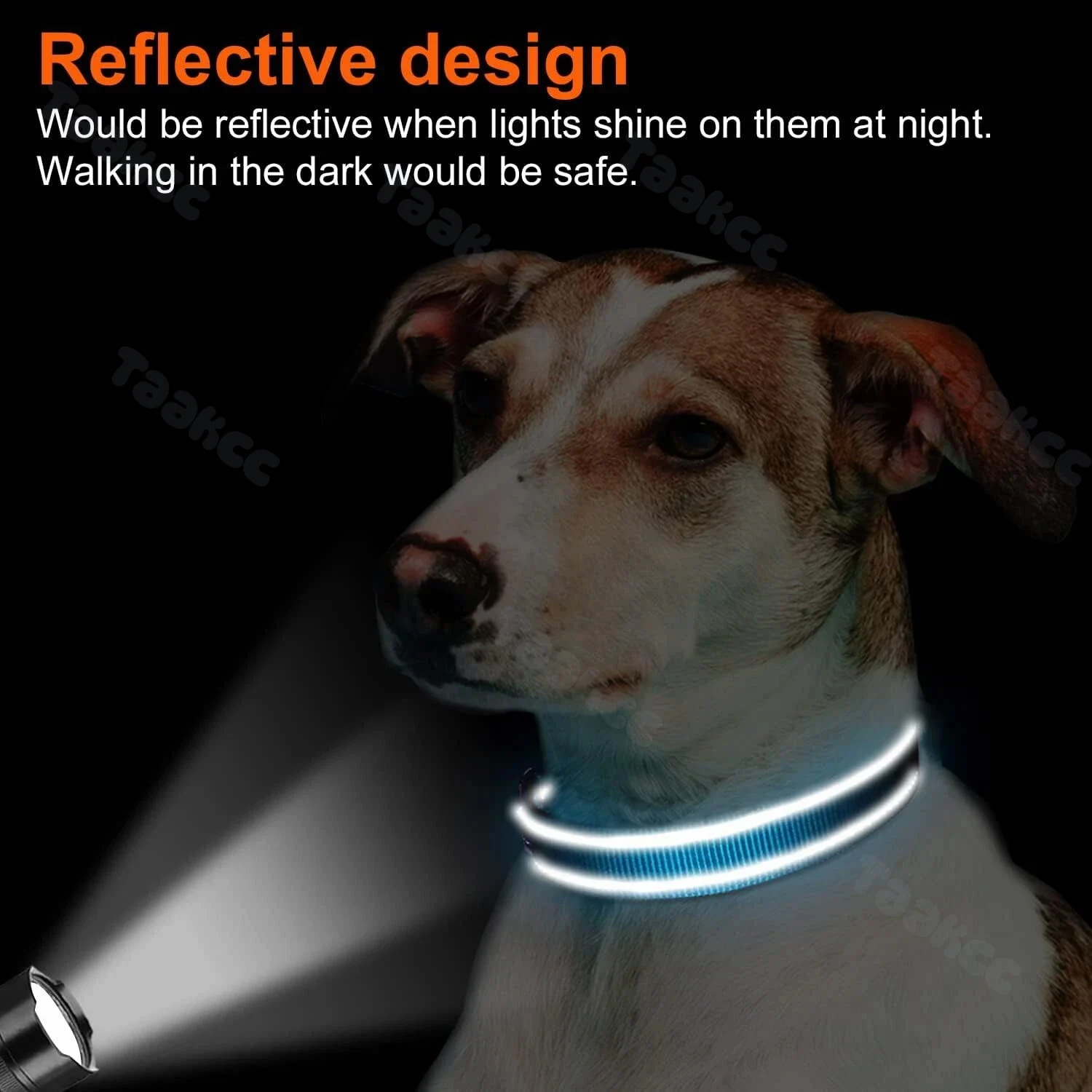 Coleira para Cães Personalizada Refletiva com Nome Gravado - Imagem 6
