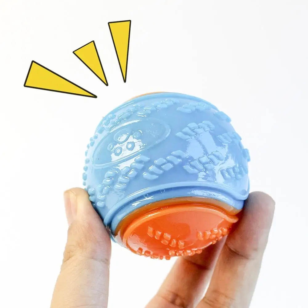 Bola de Silicone para Cães com Som de 6,5 cm - Imagem 6