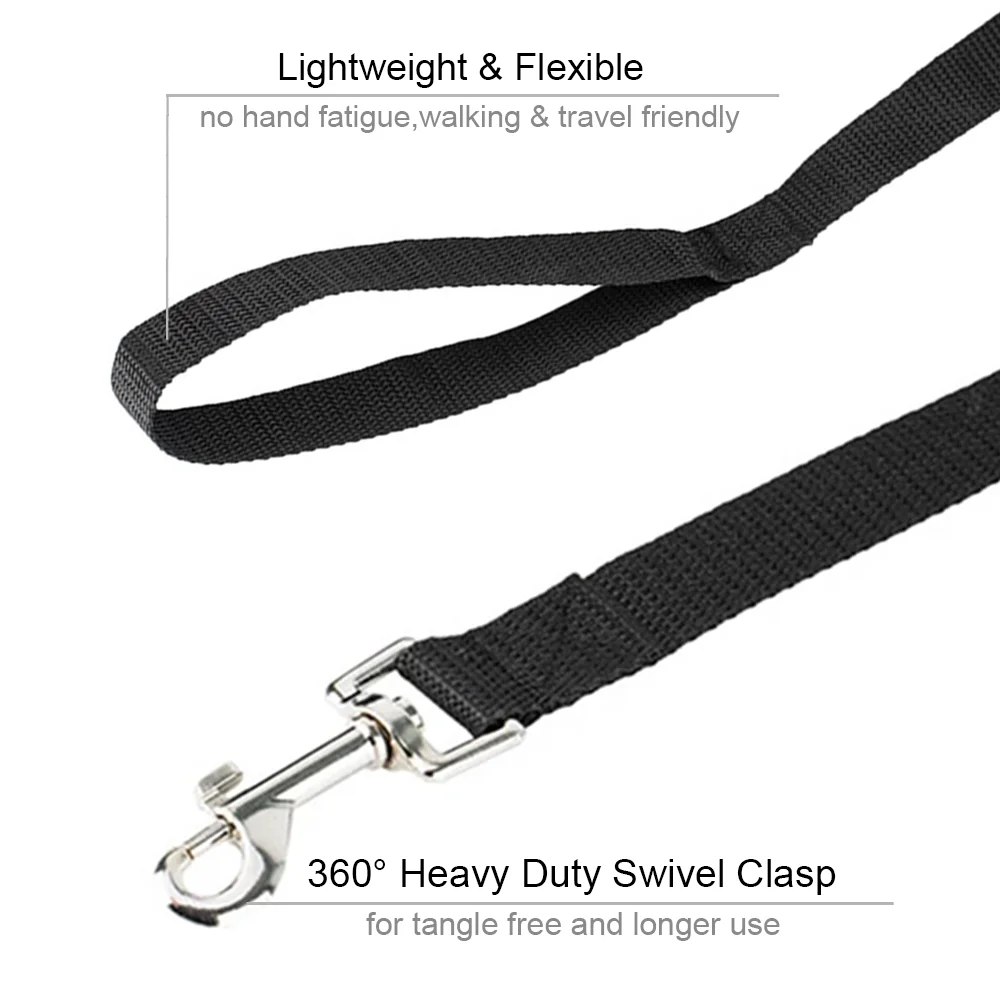 Trela Longa Nylon para Cães e Gatos 1,5 m a 50 m Resistente para Treino - Imagem 4