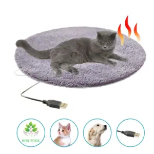 tapete aquecido usb para cães e gatos