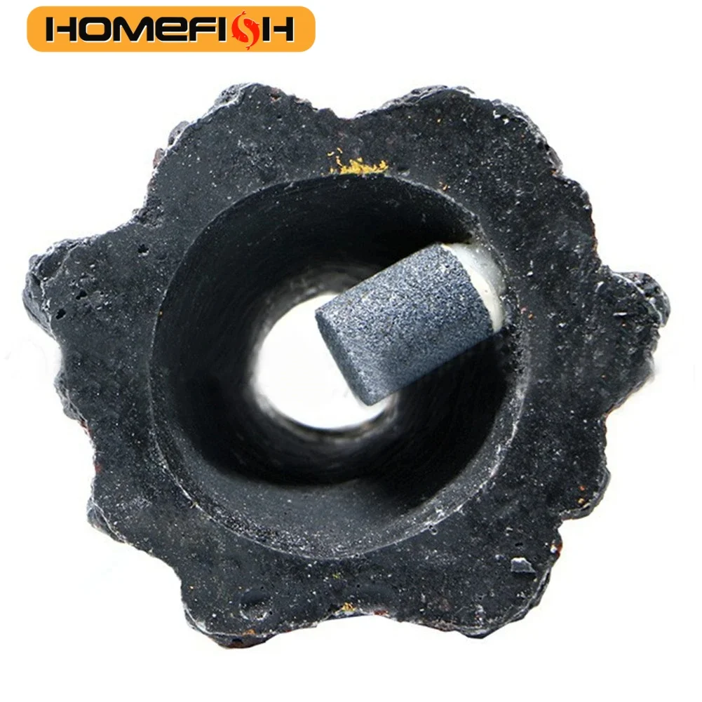 Vulcão Homefish para Aquário com Pedra Bolha e Aerador - Imagem 6