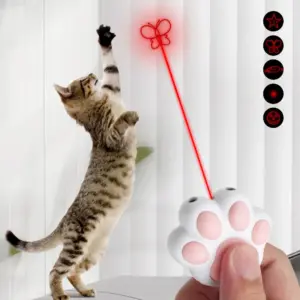 brinquedo laser para gatos recarregável