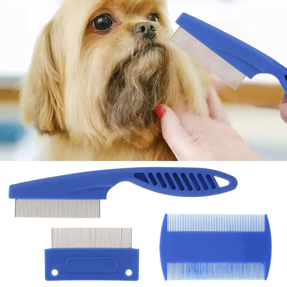 Kit Pente para Pulgas Cães e Gatos com 6 Peças de ABS - Imagem 4