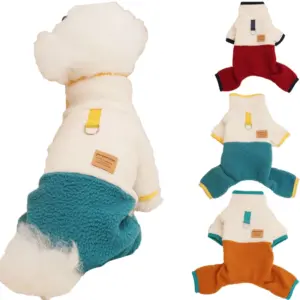 macacão de inverno para cães e gatos