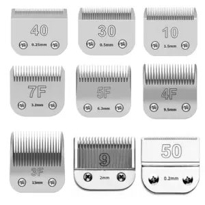 lâmina de tosquiadeira para cães 1,5 mm