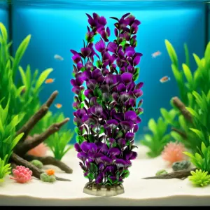 grama artificial para aquário 38cm