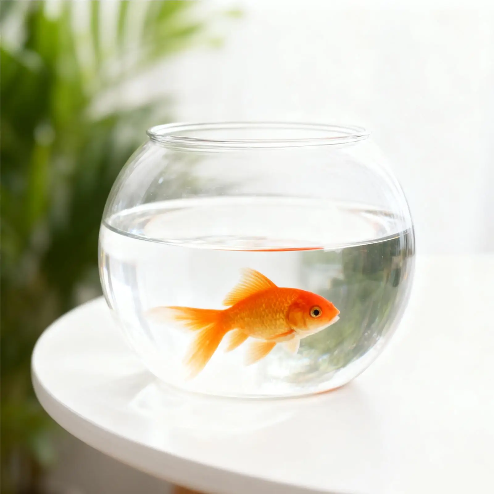 Aquário Bolha para Peixes de Plástico Transparente Resistente a Quebras - Image 3