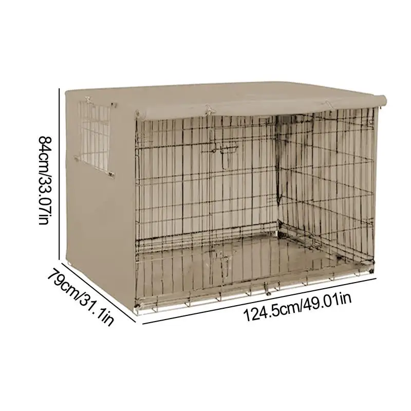 Capa para Caixa de Transporte Cães e Gatos Oxford 210D com Ventilação - Imagem 6