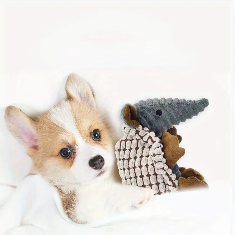 Brinquedo Vocal para Cães e Gatos Pelúcia Design Pangolim - Imagem 4