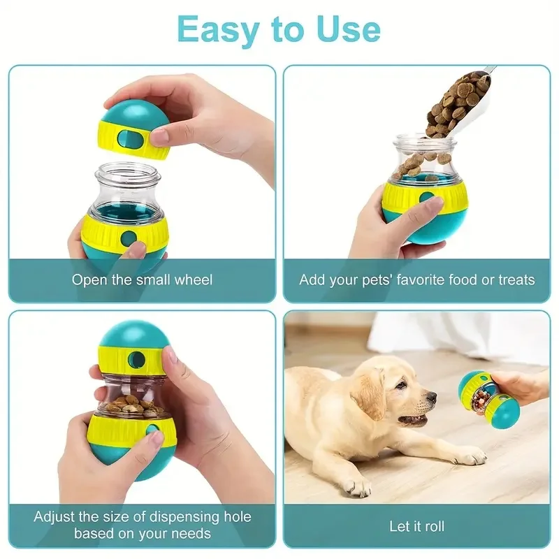 Brinquedo Interativo para Cães com Dispensador de Petiscos - Imagem 3