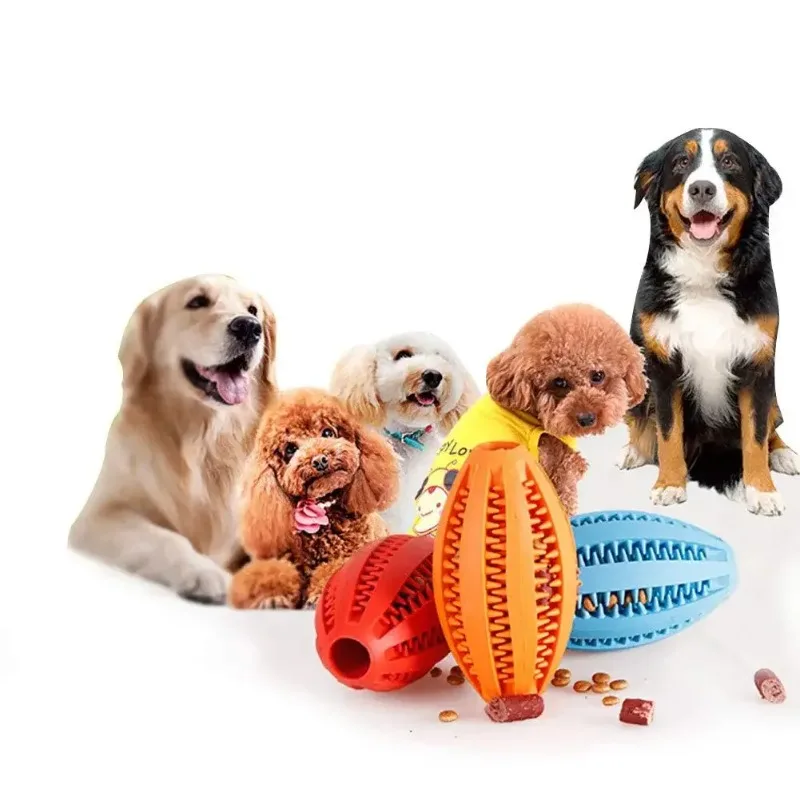Bola para Cães Pequenos de Borracha para Limpeza dos Dentes - Imagem 2