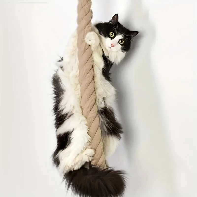 Arranhador de Parede para Gatos com Corda de Juta Grossa - Imagem 5