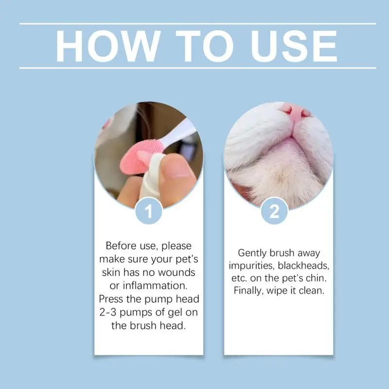 Limpador de Queixo para Gatos 30g com Escova Dupla Face - Imagem 6