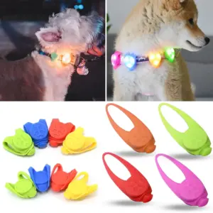 pingente de led para cães e gatos