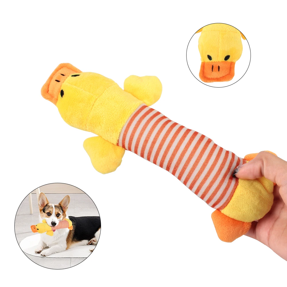 Brinquedo de Pelúcia para Cães e Gatos com Som de Rangido - Imagem 3