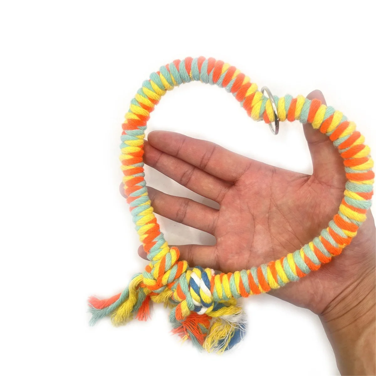 Balanço de Corda para Pássaros com Suporte de Bico para Gaiola - Imagem 2