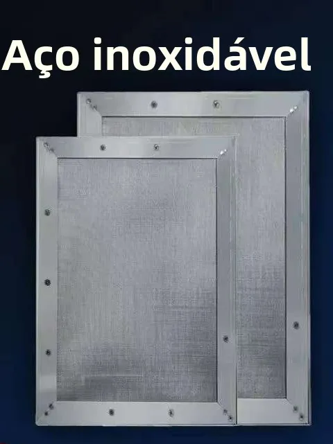 Filtro de Aquário em Aço Inoxidável 304 Ultra-Densa com Borda Reta - Image 2