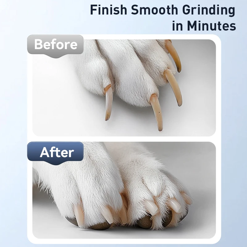 Cabeça de Moedor de Unhas RoJECO para Cães de Aço Inoxidável - Imagem 5