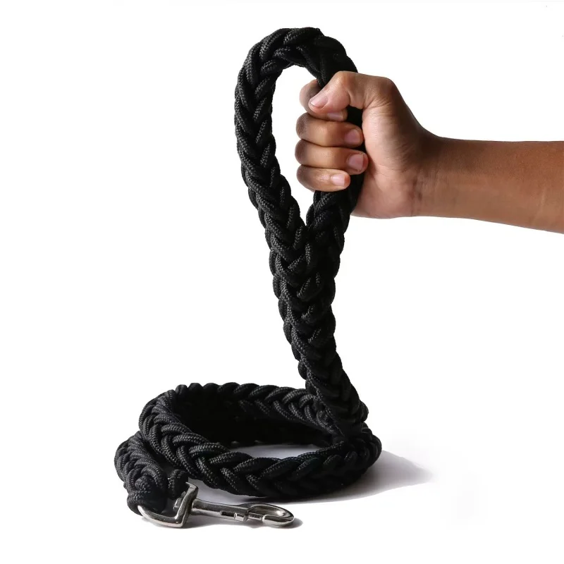 Coleira Guia para Cães Grandes de Nylon Trançado 2,0 cm - Image 6