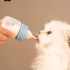 mamadeira de silicone para gatinhos