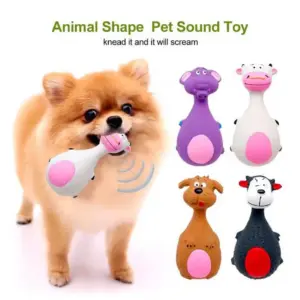brinquedo vocal para cães de borracha