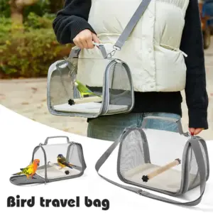 bolsa de transporte para pássaros