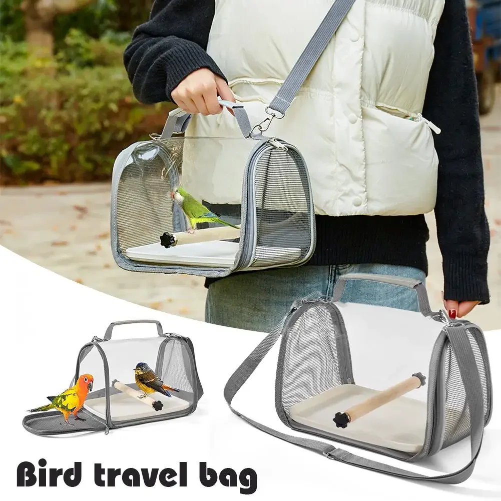 bolsa de transporte para pássaros