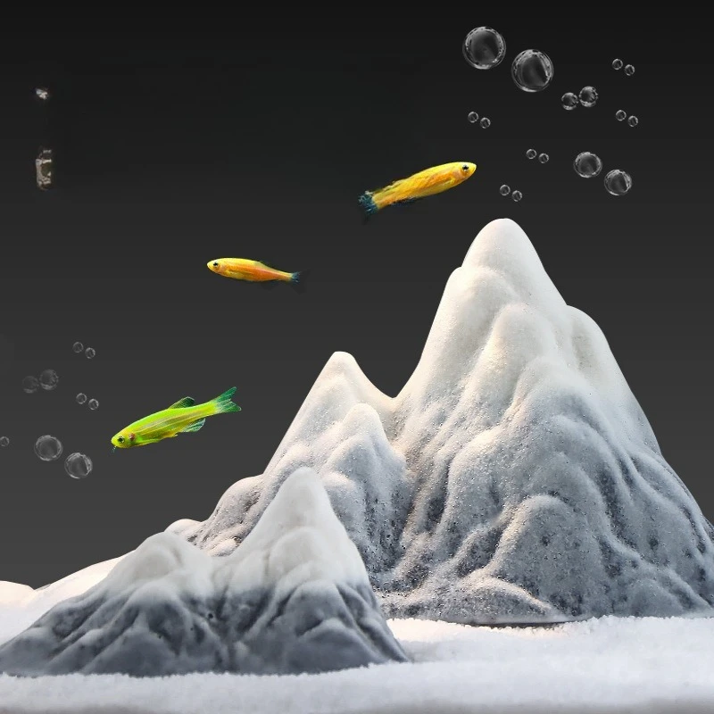 Decoração de Aquário Submarino em Resina: Abrigo para Peixes e Camarões - Imagem 5