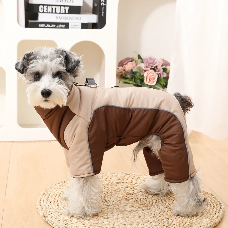 Macacão Camuflado para Cães Pequenos com Anel D e Faixa Refletiva - Image 2