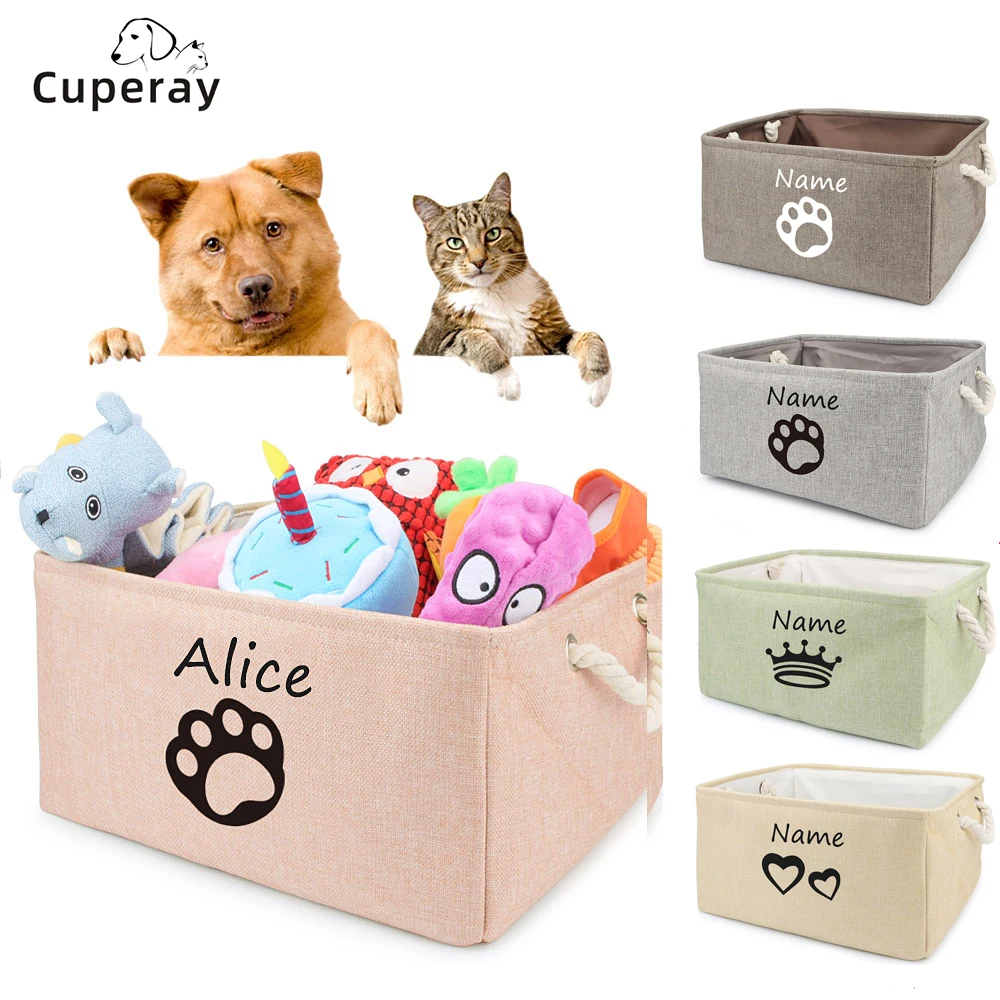 cesto de brinquedos para cães dobrável