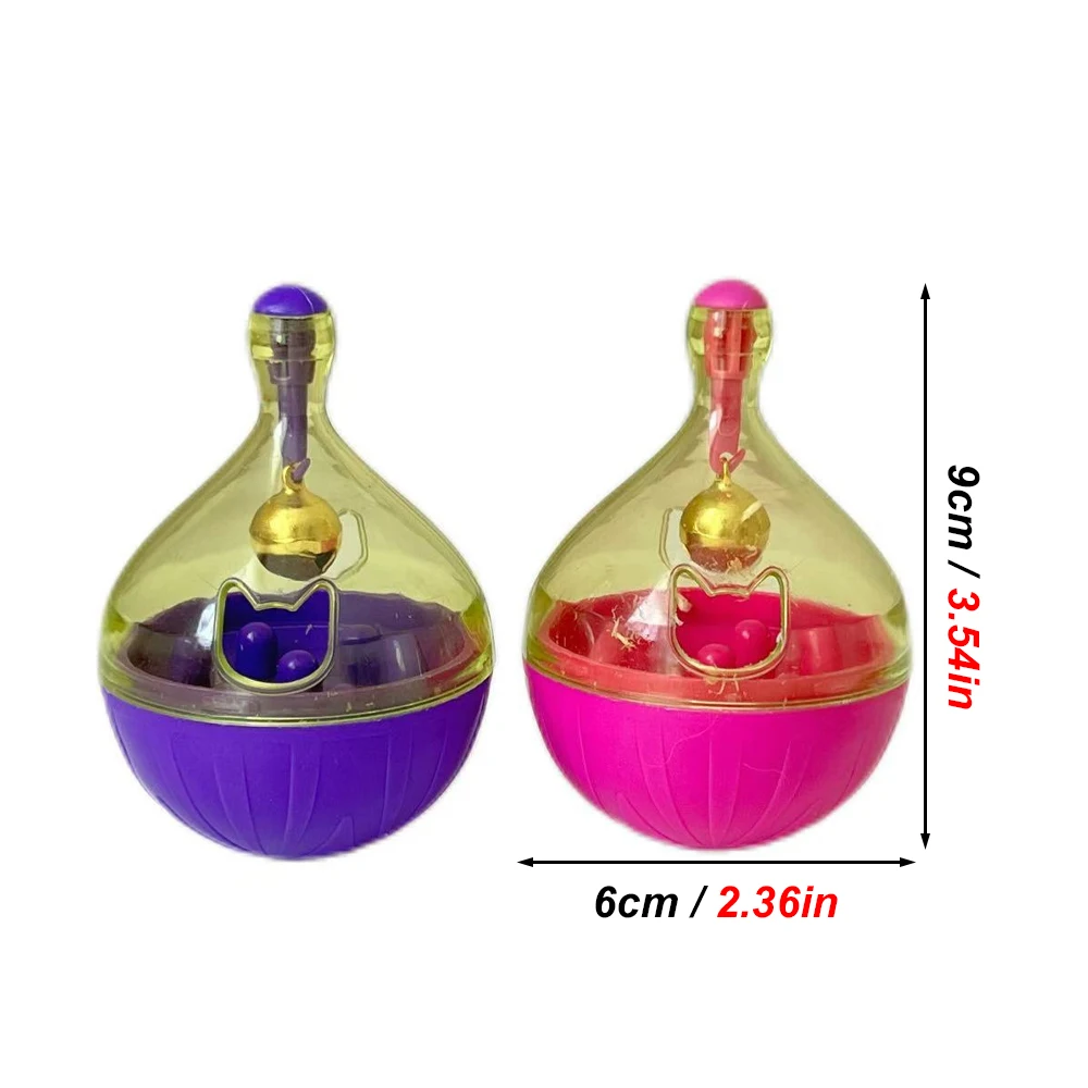 Brinquedo Dispensador de Petiscos para Pássaros e Hamsters com Sino - Imagem 2