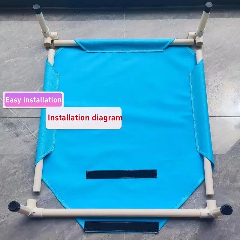 Cama Elevada Dobrável para Cães e Gatos Removível e Lavável - Imagem 5
