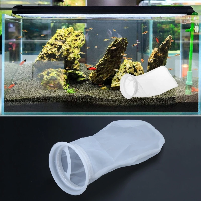 Meia Filtro para Aquário 200 Micron com Anel Plástico - Imagem 4