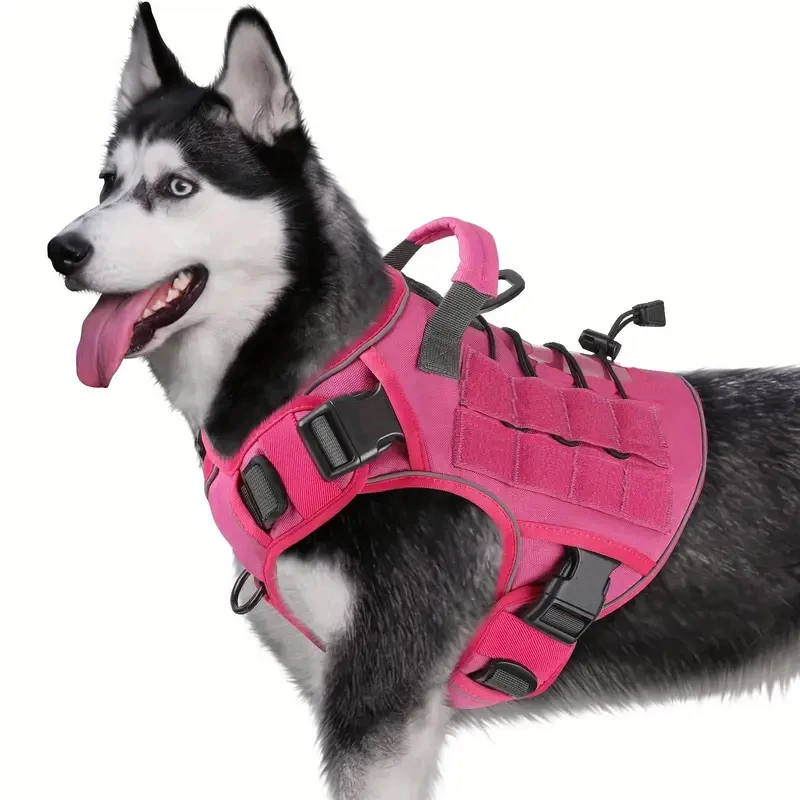 arnês tático para cães grandes