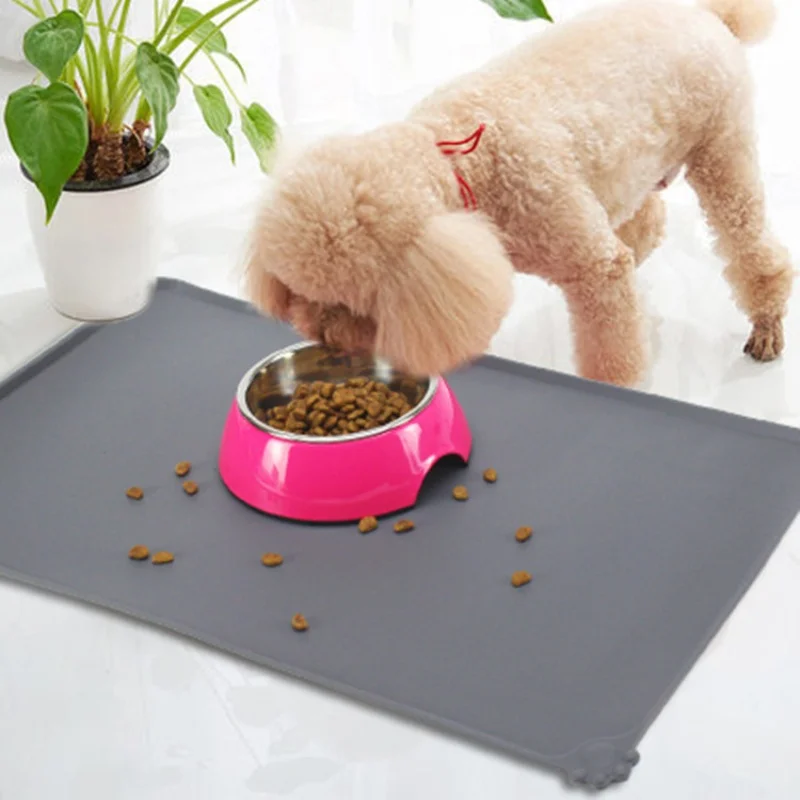 tapete de silicone para comida de pet
