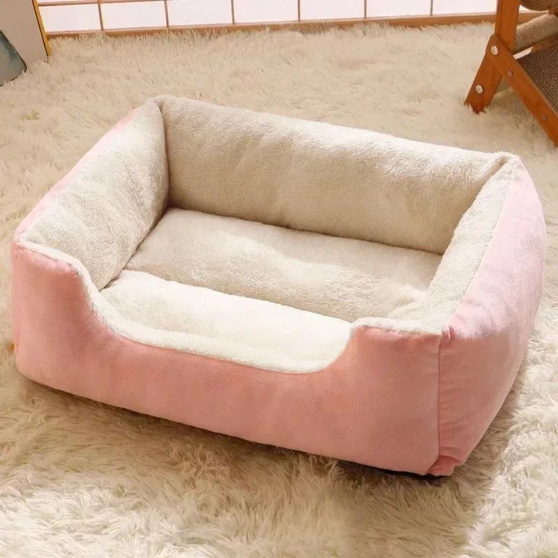 Cama Sofá para Cães e Gatos de Pequeno e Médio Porte Quente - Imagem 3