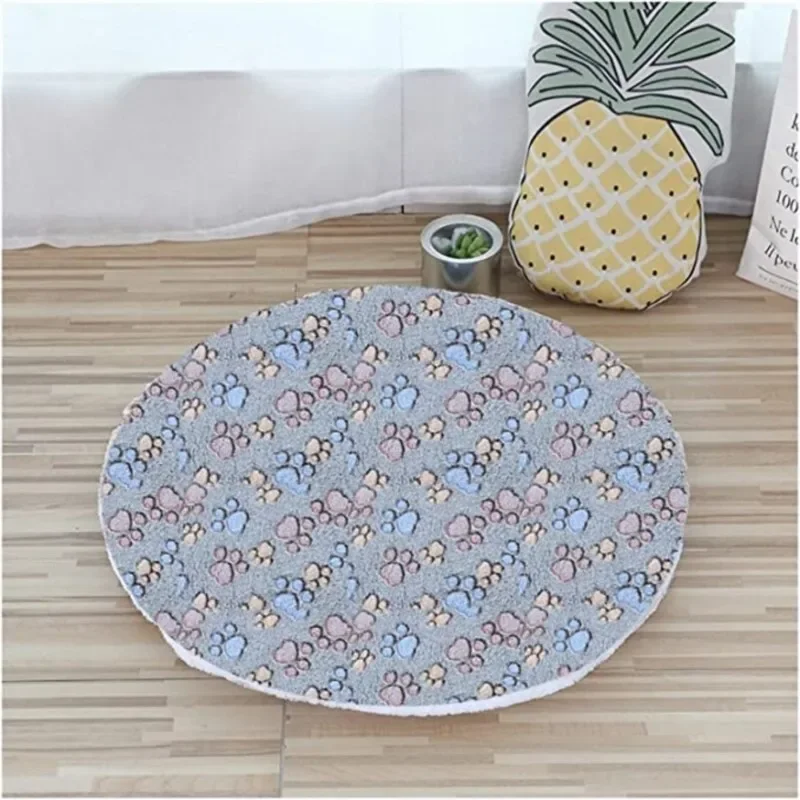 cama redonda para cães pequenos e gatos lavável