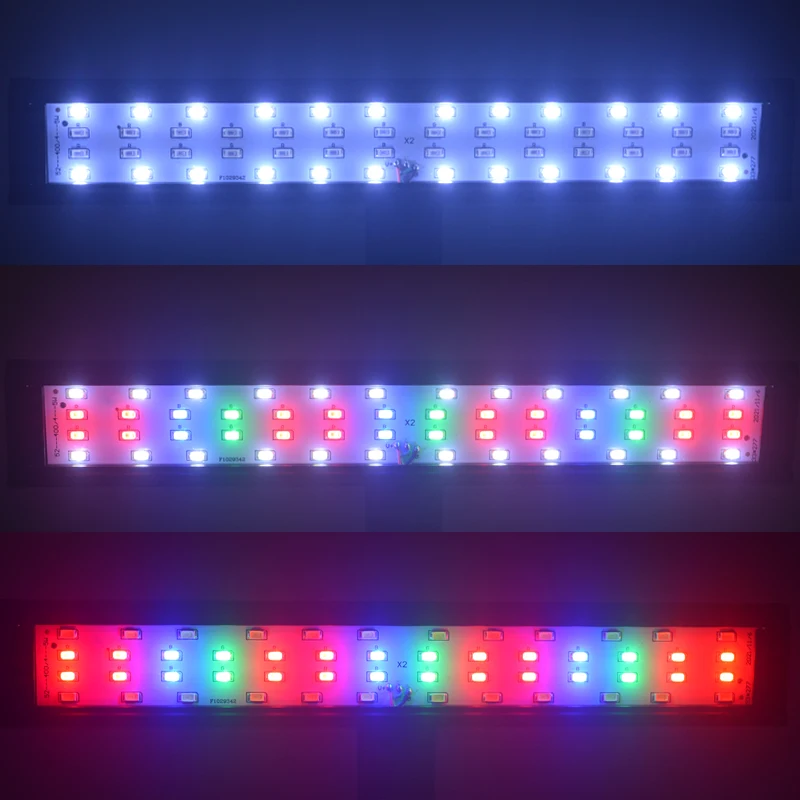 Luminária LED para Aquário Super Fina 220V com Luz Branca e Azul - Imagem 5
