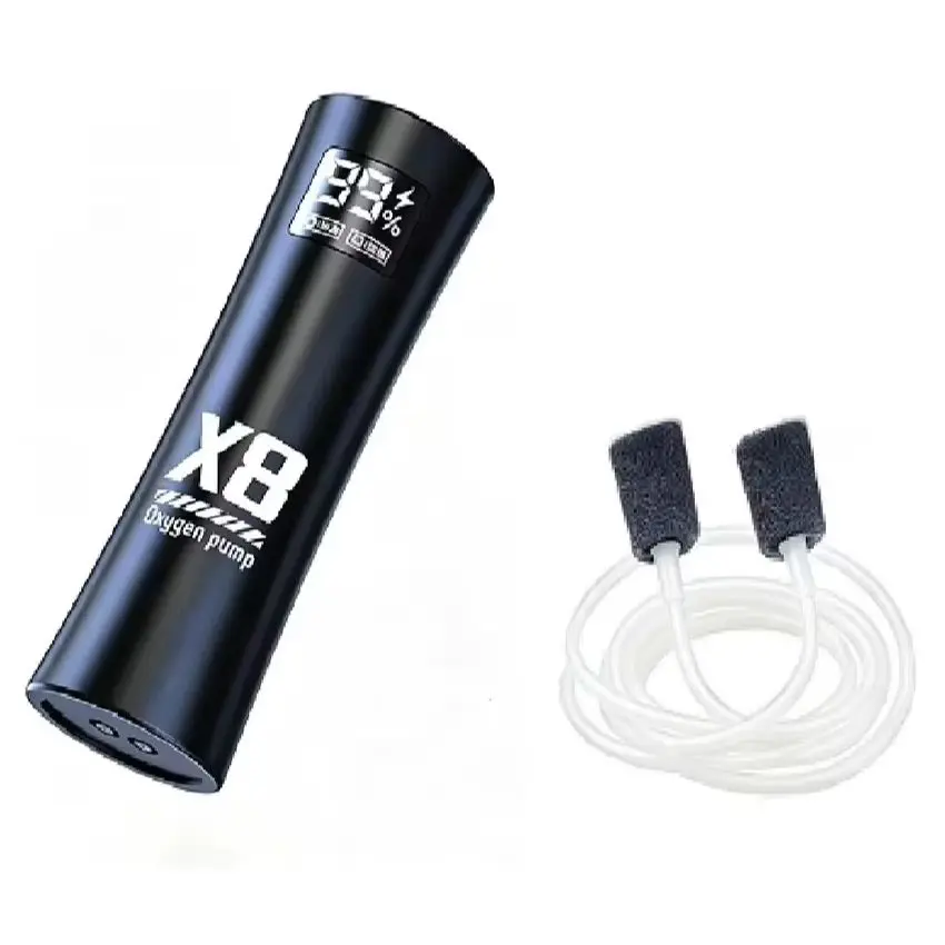 Bomba de Oxigênio para Aquário Recarregável USB 5W Portátil - Imagem 2