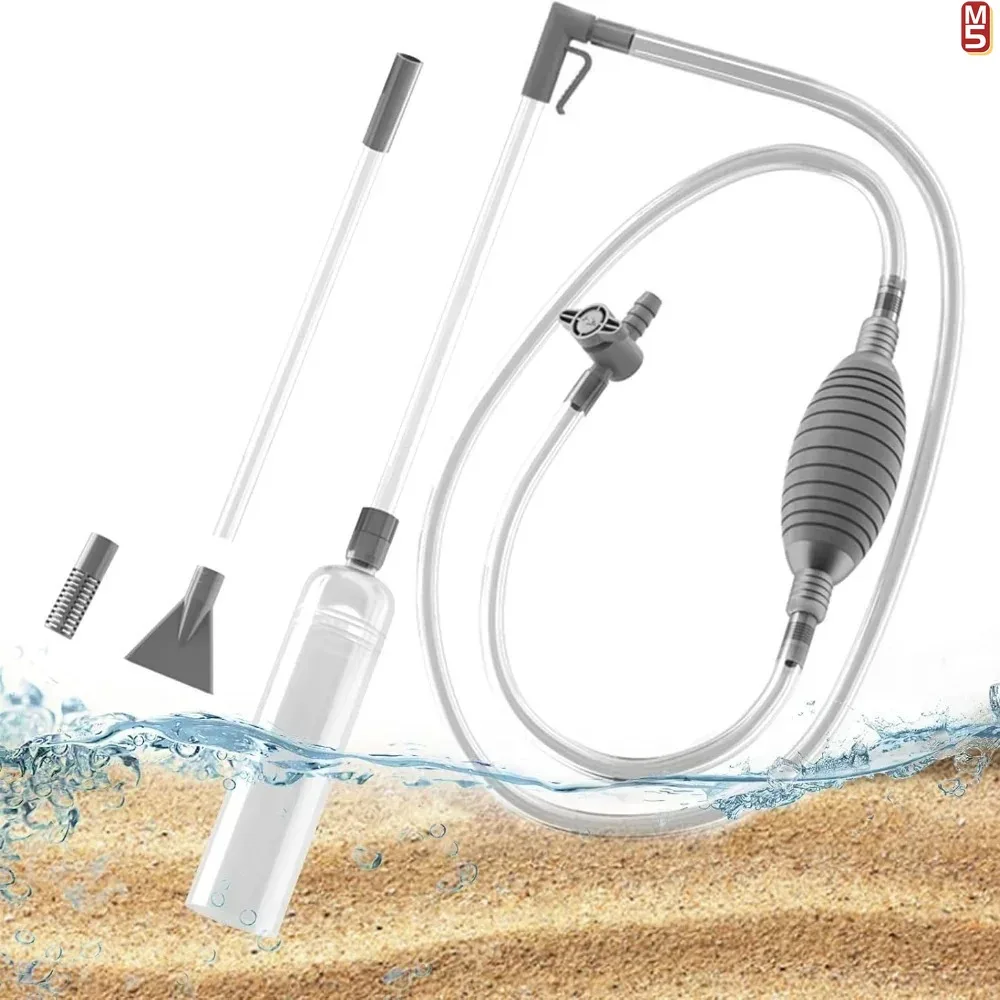 Sifão para Aquário Grande com Válvula de Fluxo Ajustável - Imagem 2