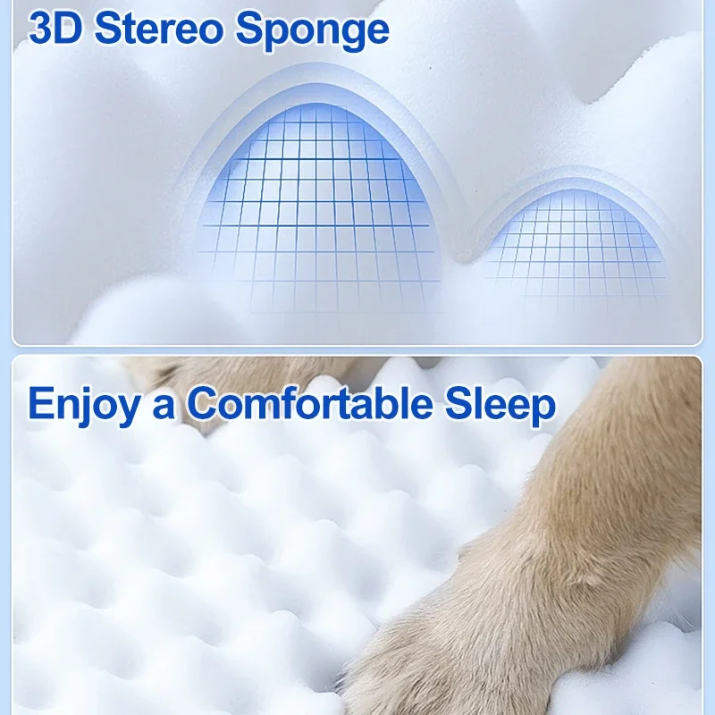 Tapete Ortopédico para Cães com Espuma de Memória e Capa Lavável - Image 6
